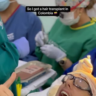 Hair transplant journey with Dr Carranza #bogotahairlines #hairtransplant #hairtransplantcolombia #t