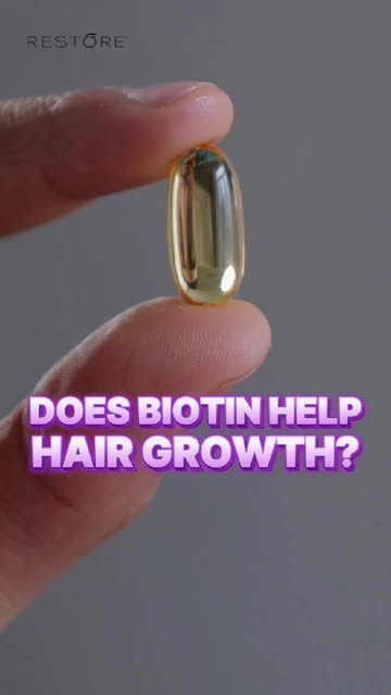 Dr. Harris at @Restore_Hair gives the straight answer on biotin. If you are deficient it can help. I