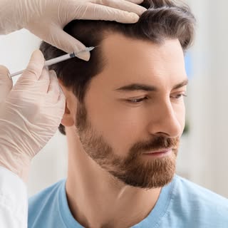 Chute de cheveux, densité en baisse, zones clairsemées ?⁣
⁣
La mésothérapie capillaire peut être une