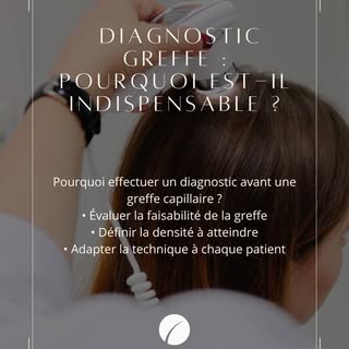 La réussite d’une greffe capillaire commence toujours par un bon diagnostic.⁣
Avant d’envisager tout