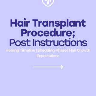 You've just had your hair transplant... here's what's next.

The first few days are all about protec