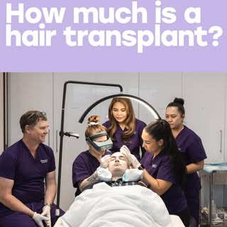 Interested in a hair transplant but unsure about the cost?

Book a consultation with our team to dis