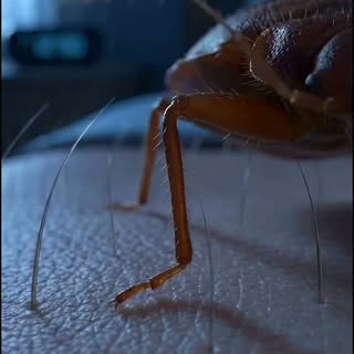 Check Your Mattress NOW😱 
You sleep, they feast. 
See the terrifying microscopic process of a bed b