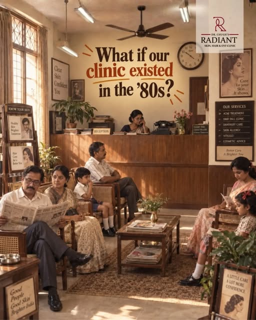 ✨ A Little Throwback to the ’80s! 📼🩺

What if our clinic existed in the ’80s? 💫

We’ve reimagined