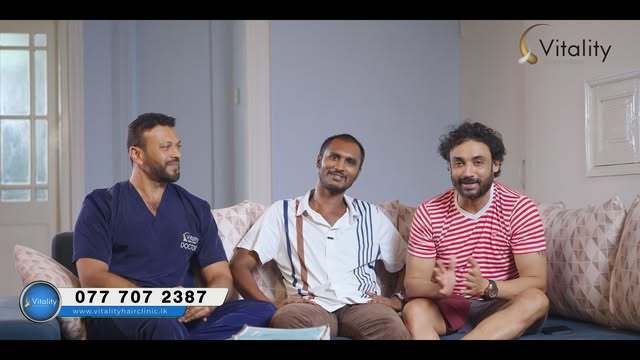 රංගන ශිල්පී ගයාන් වික්‍රමතිලක සහ ඉසුරංග ජයකුමාර Vitality එකට පැමිණියා PRP  ප්‍රතිකාරය ලබාගන්න. අපි අ