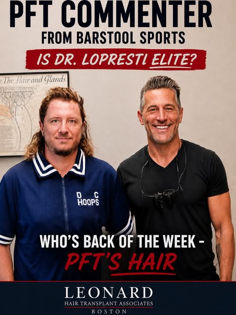 PFT COMMENTER. CERTIFIED HAIR GUY.
 
Dave Portnoy. Francis Ellis. Now PFT. The Pardon My Take co-hos