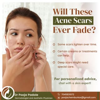 Hoping for the day when these scars are just a memory, thanks to the power of skincare. 

I get all 