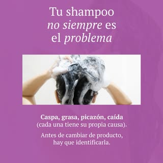 ¿Cuántos shampoos has probado esperando un milagro? 🫠

La caída, la caspa o la grasa casi nunca se 