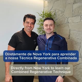 🇧🇷

Diretamente de Nova York para aprender a nossa Técnica Regenerativa Combinada.

Foi um enorme 