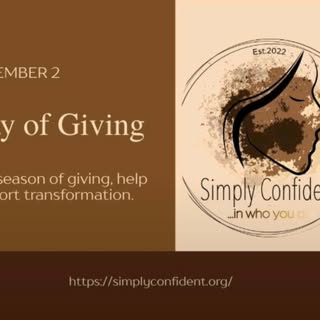 Save the date for Dec. 2! This year's Day of Giving is just a week away. 

Our salon goes beyond the