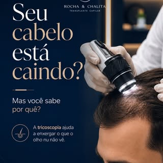 Queda de cabelo não é um diagnóstico.

É um sinal.

E por trás dele podem existir causas completamen