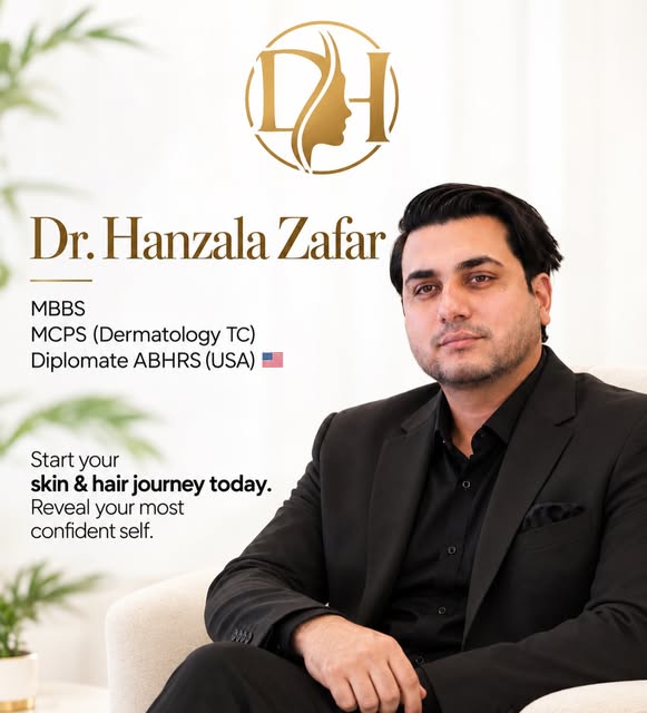 #drhanzalazafar #mandibahauddin #hairtransplant #diplomateabhrs #skinspecialist