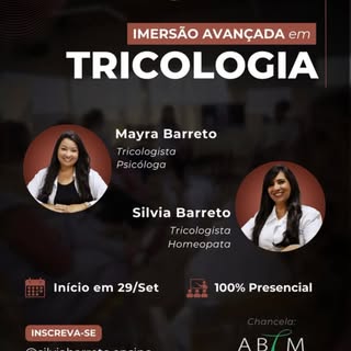 Convite para a Imersão em Práticas Tricológicas ✨

Você, profissional da área capilar, já parou para
