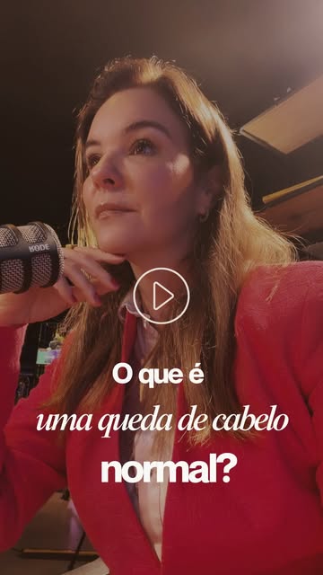 Quantas vezes você já se perguntou se a quantidade de fios que cai é normal?! 
Compare sempre vc com