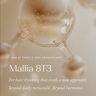 Meet Mallia 8T3, now available at Tribeca Park Dermatology.

This hormone-free, twice-weekly scalp s