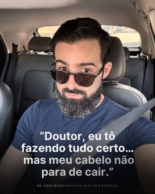 “Doutor, eu faço TUDO certo e meu cabelo continua caindo.”

Tudo certo mesmo? 👀

Às vezes, o cabelo