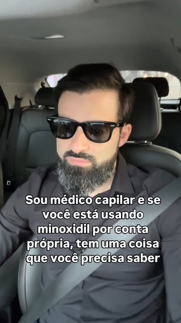 O minoxidil pode até ajudar o seu cabelo. Mas isso não significa que você está tratando o problema.
