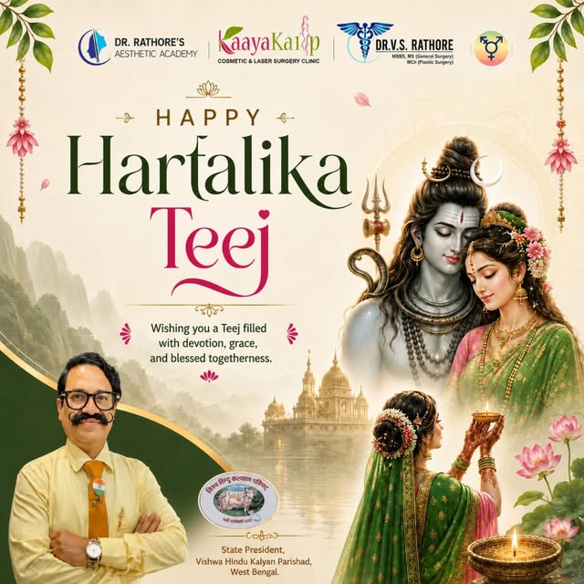May this Hartalika Teej bring moments of love, faith, and togetherness that stay close to your heart