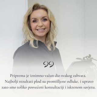 „Najbolji rezultati nikada nisu slučajni, oni su plod promišljene odluke. 🤍  Bilo o kojem zahvatu d