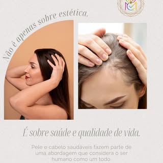 Não é apenas sobre estética. É sobre saúde e qualidade de vida. 

Quando falamos sobre pele e cabelo