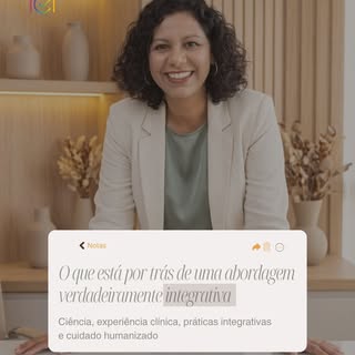 O que está por trás de uma abordagem verdadeiramente integrativa? 

Uma abordagem integrativa vai al
