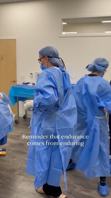 If it was easy, anyone would do it. Only 22% of surgeons are women. Being in the 22% means you’re pr
