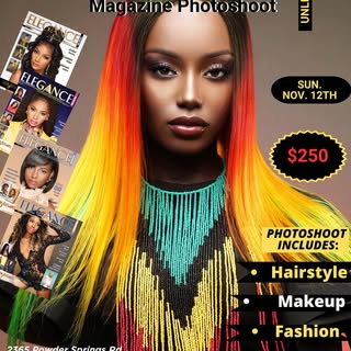 Exciting News 🙌🏾
@eleganceunlimited  Magazine Photoshoot: 📸

✳️Models, Stylists, Makeup Artists, 