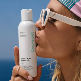 Healthy hair starts with a healthy scalp. 

RootMD Thickening Shampoo is formulated with rosemary, s