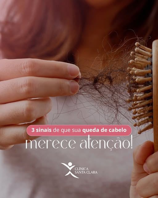 Nem sempre a queda de cabelo começa de forma intensa. Muitas vezes, os primeiros sinais aparecem aos