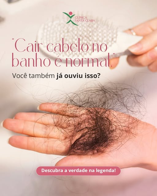 Sim, é esperado que alguns fios caiam diariamente. 

O que não deve ser ignorado é quando você perce