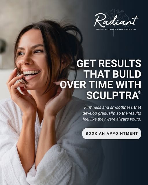 Sculptra® takes a different approach than traditional fillers. 💎

It stimulates your own collagen p