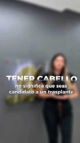 ¿Tener mucho cabello significa que eres candidato para un trasplante? No necesariamente.

La zona do