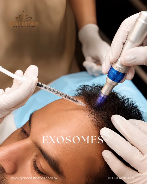 Stronger looking hair starts with the right care. Discover our Exosomes Hair Restoration Session, de