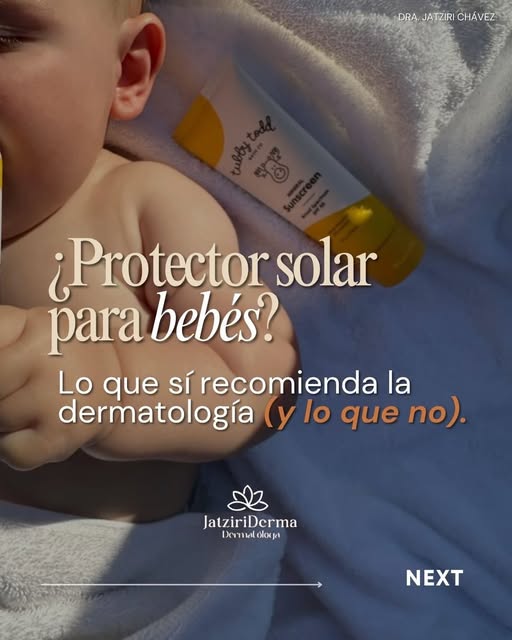 ☀️ ¿Protector solar para bebés? Hay algo importante que debes saber.

La protección solar en los pri