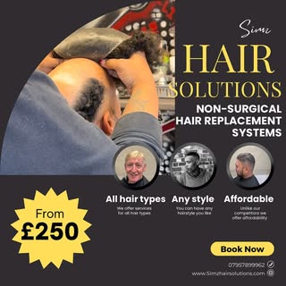 Discover the secret to flawless hair! Our advanced hair system offers a seamless, natural look that 
