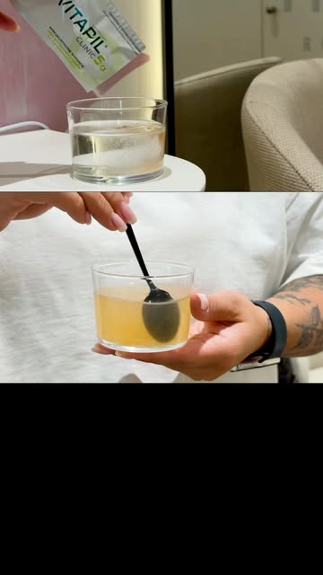 ✨ Dbam o swoje włosy od środka! ✨

Zgodnie z zaleceniem Pani Oli z @perfect_hair_clinic rozpoczęłam 