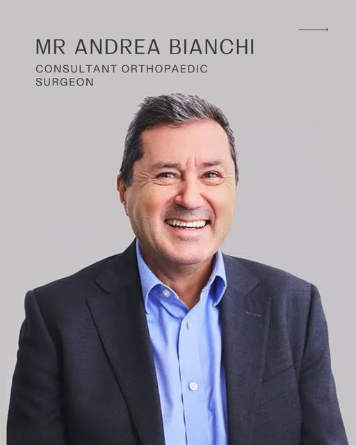 Meet Mr Andrea Bianchi, Consultant Orthopaedic Surgeon specialising in minimally invasive foot surge