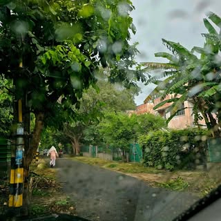 "Chasing rainy evening vibes 🌧️✨ #RainyDays