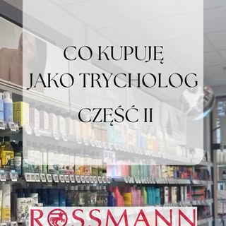 Druga część produktów z @rossmannpl, które polecam jako trycholog.
Seria Loreal Elseve Glycolic Glos