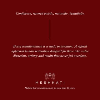 Book your consultation today at - http://Meshkati.co.uk 
•
•
•
•
#hairloss #london #belgravia #trans