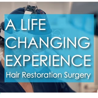 ✨A LIFE CHANGING EXPERIENCE ✨
Hair Restoration Surgery 

If you would like to book an appointment, s