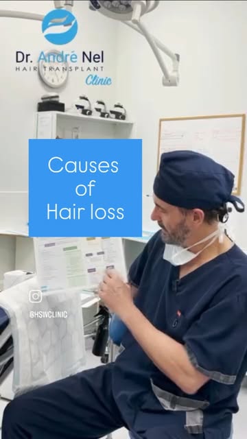 CAUSES OF HAIR LOSS  | Dr. Andre Nel Hair Transplant Clinic 

Dr. Andre Nel, Ireland's leading hair 