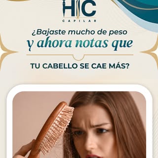 Una pérdida de peso importante también puede reflejarse en tu cabello. 💙

Cirugías, cambios en la a