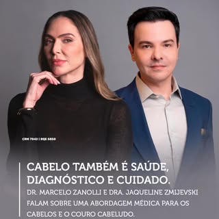 A saúde dos cabelos exige mais do que estética. Exige investigação, diagnóstico, conhecimento médico
