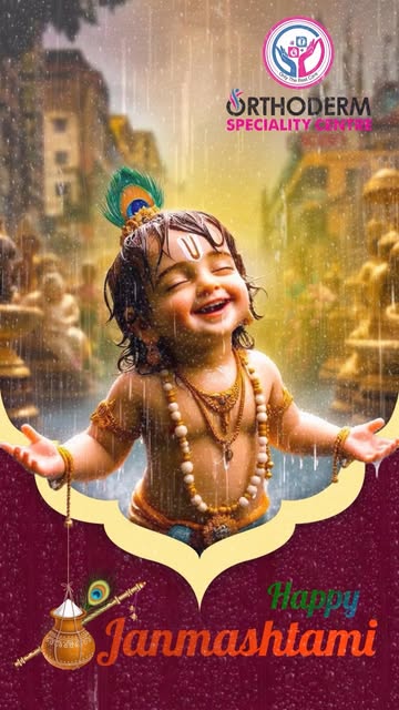 🦚✨ Happy Krishna Janmashtami! ✨🦚

May Lord Krishna bless you and your family with good health, hap