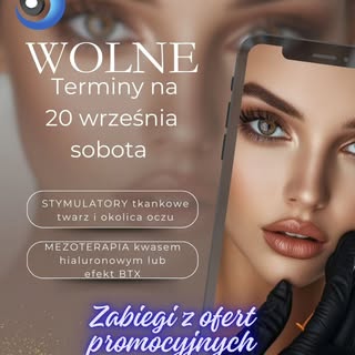 🌸 Zapisy na zabiegi promocyjne z zakresu kosmetologii medycznej 🌸

Już w sobotę, 20 września zapra