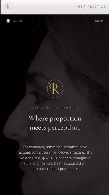 I created REPHINE to make exploring your facial structure simple, educational, and actually interest