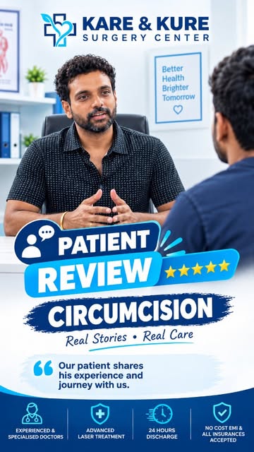 Real stories. Real experiences. Real care. ❤️

Hear from our patient about their circumcision treatm