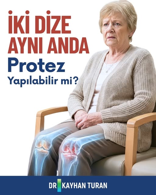 🚨 "İki dizimde de kireçlenme son evrede, bacaklarım parantez gibi oldu... Peki iki dize aynı anda p