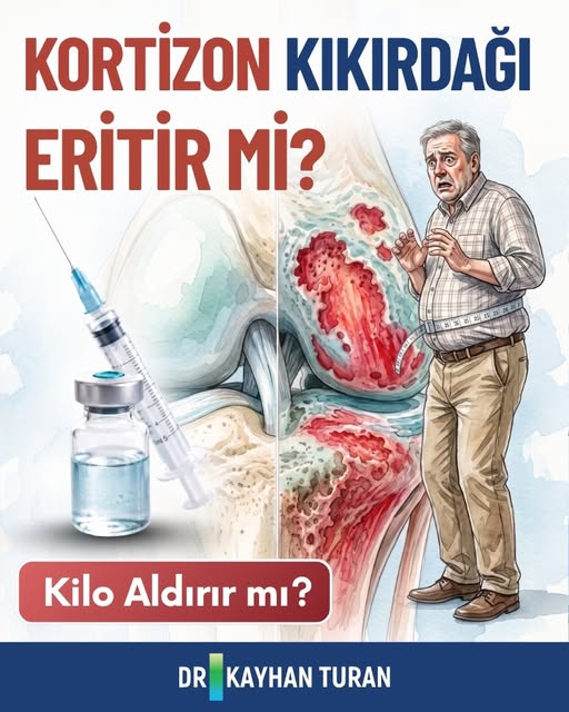 🚨 "Dizime kortizon yaparsak kıkırdağım tamamen erir mi, yoksa bu iğne kireçlenmeyi kökten bitirir m